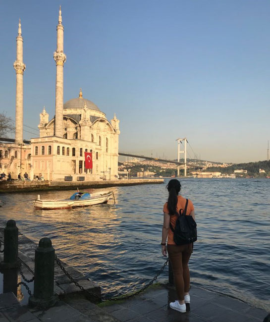 Zeliha in Istanbul / Türkei Erasmus Praktikum Istanbul Z 3