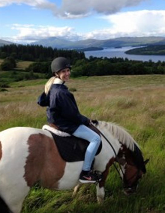 Pony Trekking in Glasgow Erasmus_auslandspraktikum_glasgow_2